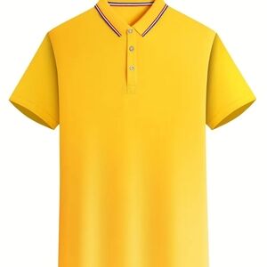 Vibrant Yellow Polo Shirt